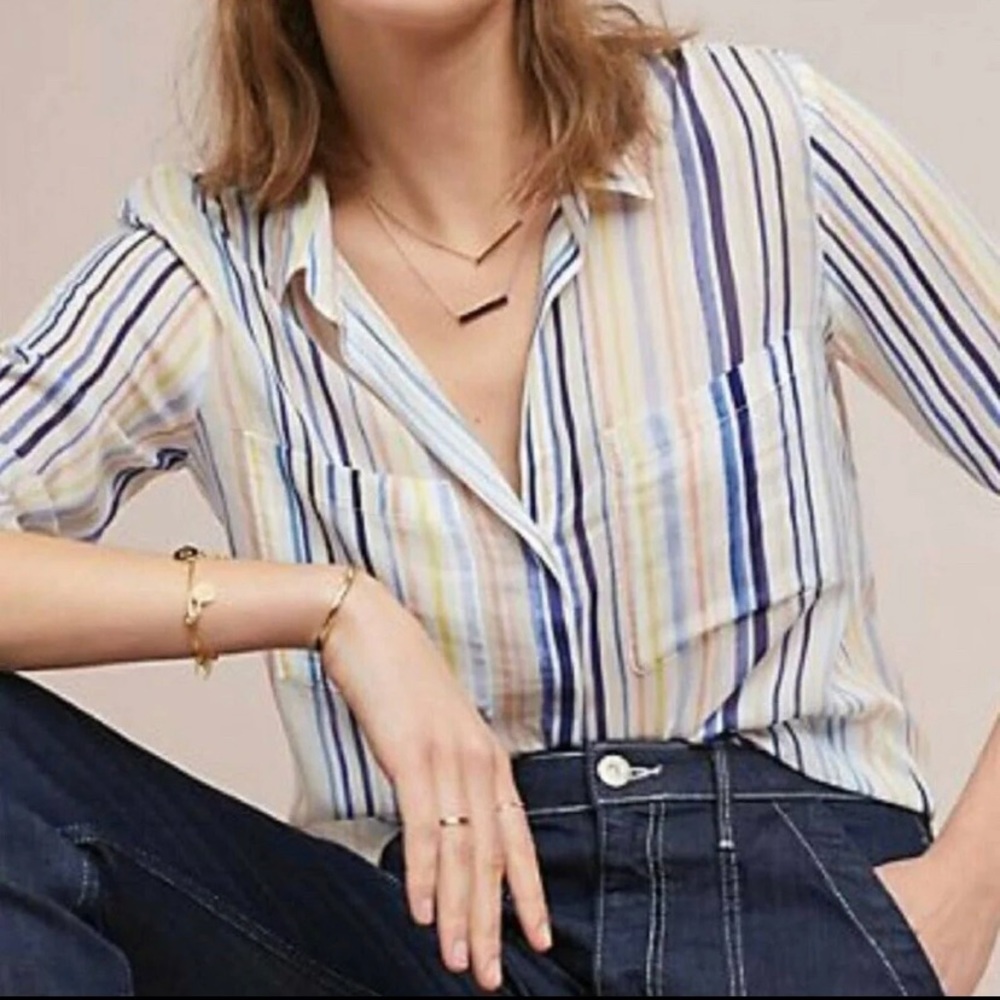 NWOT cloth and Stone Anthropologie blouse